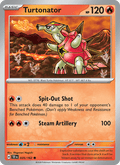 Turtonator 35/162 Temporal Forces English Pokémon card