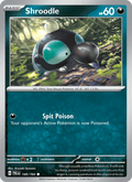 Shroodle 145/193 Paldea Evolved English Pokémon card