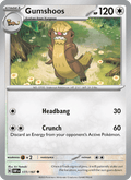 Gumshoos 177/197 Obsidian Flames English Pokémon card