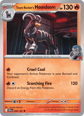 Team Rocket's Houndoom 38/182 Destined Rivals English Pokémon card