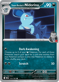 Team Rocket's Nidorina 115/182 Destined Rivals English Pokémon card