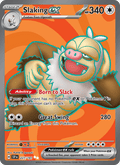 Slaking ex 227/191 Surging Sparks English Pokémon card