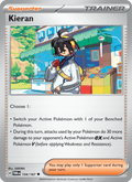 Kieran 154/167 Twilight Masquerade English Pokémon card