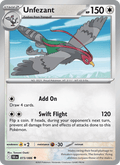 Unfezant 73/86 Black Bolt English Pokémon card