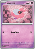 Spritzee 38/131 Prismatic Evolutions English Pokémon card