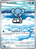 Cubchoo 109/86 Black Bolt English Pokémon card