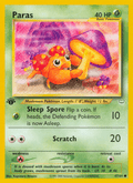 Paras 47 Neo Revelation English Pokemon card