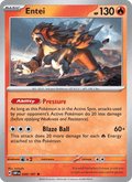 Entei 30/197 Obsidian Flames English Pokémon card