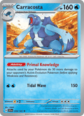 Carracosta 38/142 Stellar Crown English Pokémon card