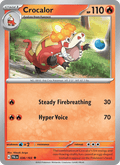 Crocalor 36/193 Paldea Evolved English Pokémon card