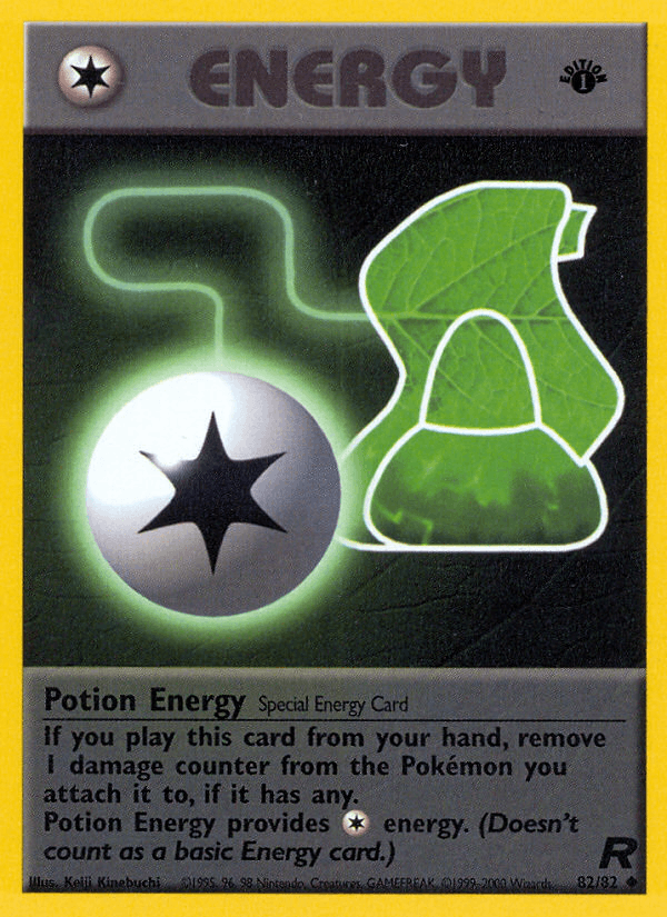 Potion Energy 82/82 Team Rocket English Pokémon card