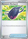 Nemona's Backpack 83/91 Paldean Fates English Pokémon card