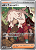 AZ's Tranquility 106/86 Chaos Rising English Pokémon card