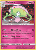 Shiinotic 98/147 Burning Shadows English Pokémon card