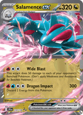 Salamence ex 114/159 Journey Together English Pokémon card