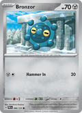 Bronzor 66/131 Prismatic Evolutions English Pokémon card