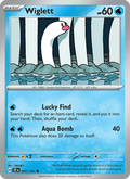 Wiglett 47/162 Temporal Forces English Pokémon card