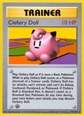 Clefairy Doll 70/102 Base Set English Pokémon card