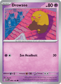 Drowzee 96/165 151 English Pokémon card