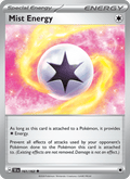 Mist Energy 161/162 Temporal Forces English Pokémon card