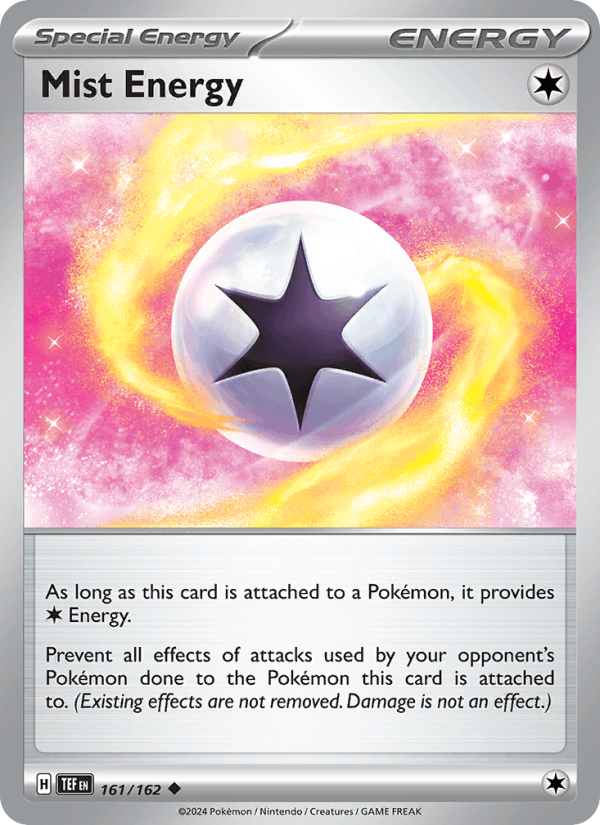 Mist Energy 161/162 Temporal Forces English Pokémon card