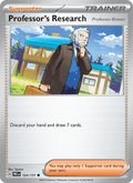 Professor's Research 124/131 Prismatic Evolutions English Pokémon card