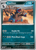 Zweilous 66/86 White Flare English Pokémon card