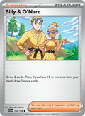 Billy & O'Nare 142/159 Journey Together English Pokémon card