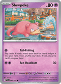 Slowpoke 85/193 Paldea Evolved English Pokémon card