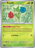Roselia 8/162 Temporal Forces English Pokémon card