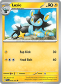 Luxio 70/193 Paldea Evolved English Pokémon card