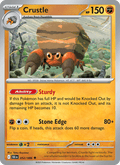 Crustle 52/86 Black Bolt English Pokémon card