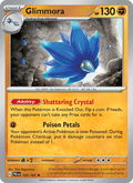 Glimmora 126/193 Paldea Evolved English Pokémon card