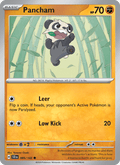 Pancham 85/142 Stellar Crown English Pokémon card