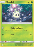 Morelull 16/149 Sun & Moon Base Set English Pokémon card