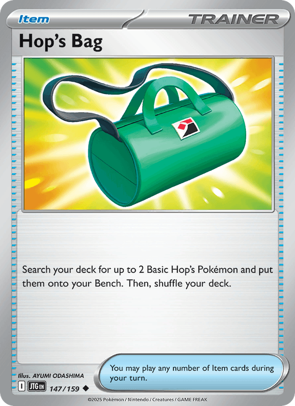 Hop's Bag 147/159 Journey Together English Pokémon card