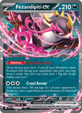 Fezandipiti ex 142/217 Ascended Heroes English Pokémon card