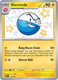Electrode 134/91 Paldean Fates English Pokémon card
