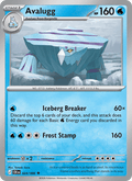 Avalugg 24/86 Chaos Rising English Pokémon card