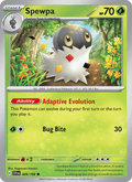 Spewpa 9/198 Scarlet & Violet English Pokémon card