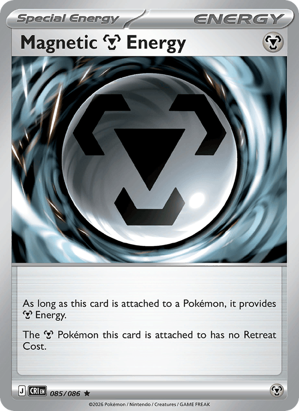 Magnetic Energy 85/86 Chaos Rising English Pokémon card