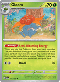 Gloom 44/165 151 English Pokémon card
