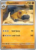 Hippowdon 53/131 Prismatic Evolutions English Pokémon card