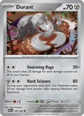 Durant 129/182 Paradox Rift English Pokémon card