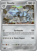 Steelix 125/182 Paradox Rift English Pokémon card