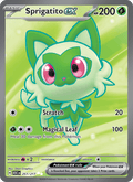 Sprigatito ex 251/217 Ascended Heroes English Pokémon card