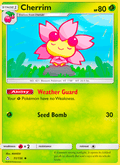 Cherrim 11/156 Ultra Prism English Pokémon card