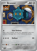 Bronzor 71/94 Phantasmal Flames English Pokémon card