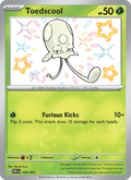 Toedscool 105/91 Paldean Fates English Pokémon card
