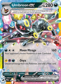 Umbreon ex 60/131 Prismatic Evolutions English Pokémon card